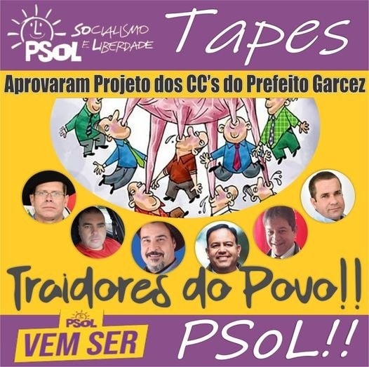 Nota de repúdio as ameaças ao jornalista e dirigente do PSOL/Tapes