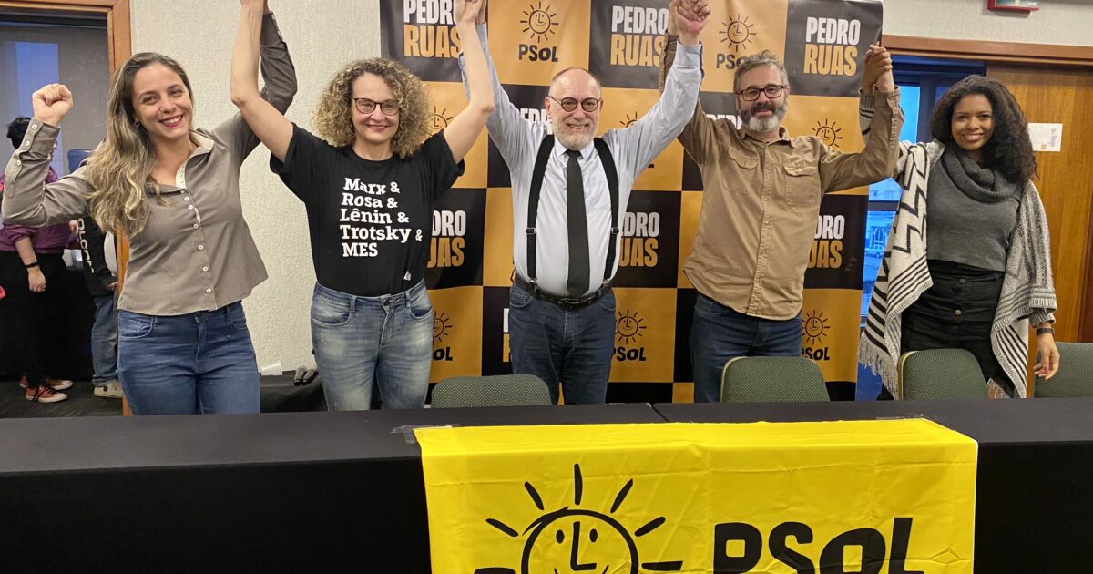 PSOL-RS lança pré-candidatura de Pedro Ruas a governador