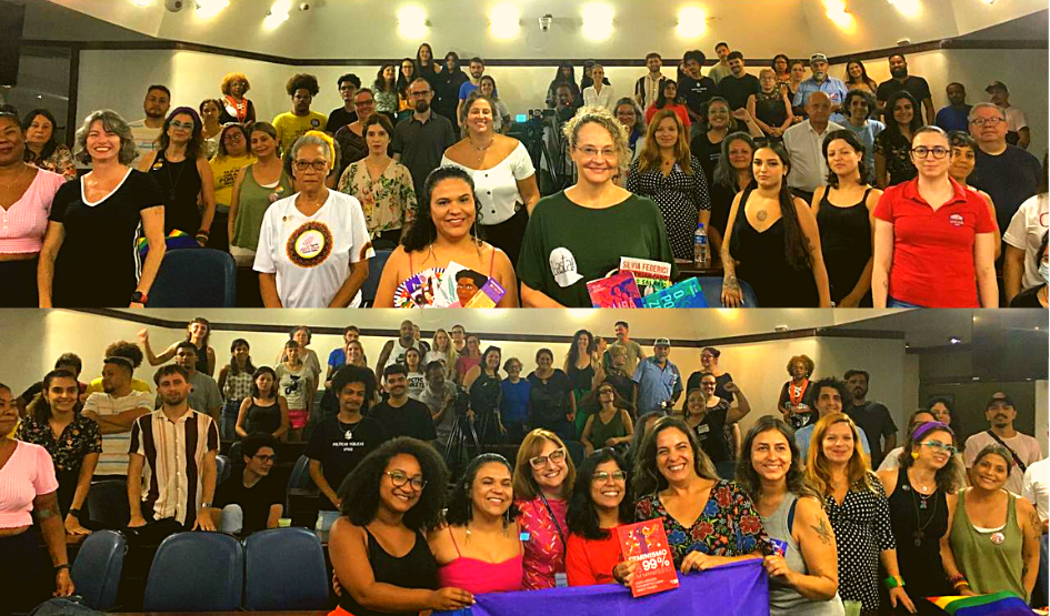 Mandatos das deputadas Luciana Genro e Fernanda Melchionna realizam palestra sobre Feminismo Marxista