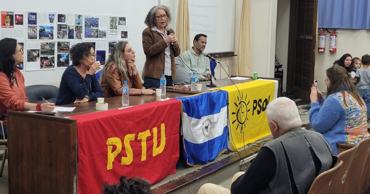 Monica Baltodano pede que toda a esquerda trabalhe pela libertação da Nicarágua