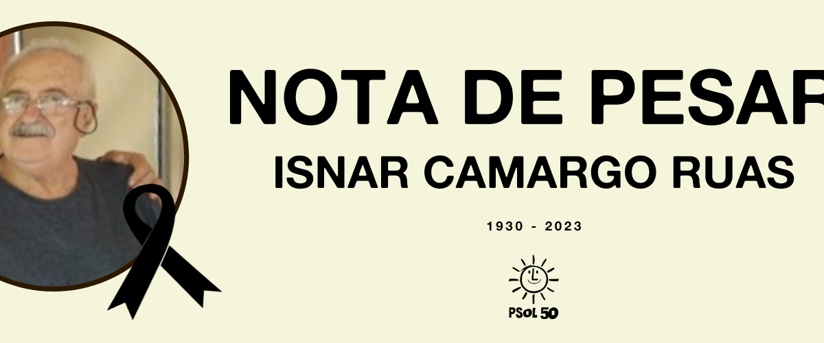 Nota de pesar: Jornalista Isnar Camargo Ruas falece aos 93 anos.