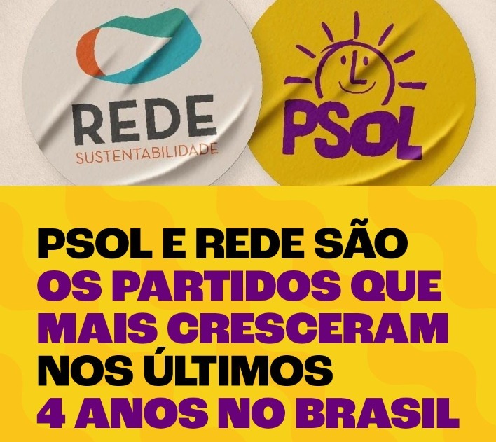 PSOL é um dos partidos que mais cresce no Brasil