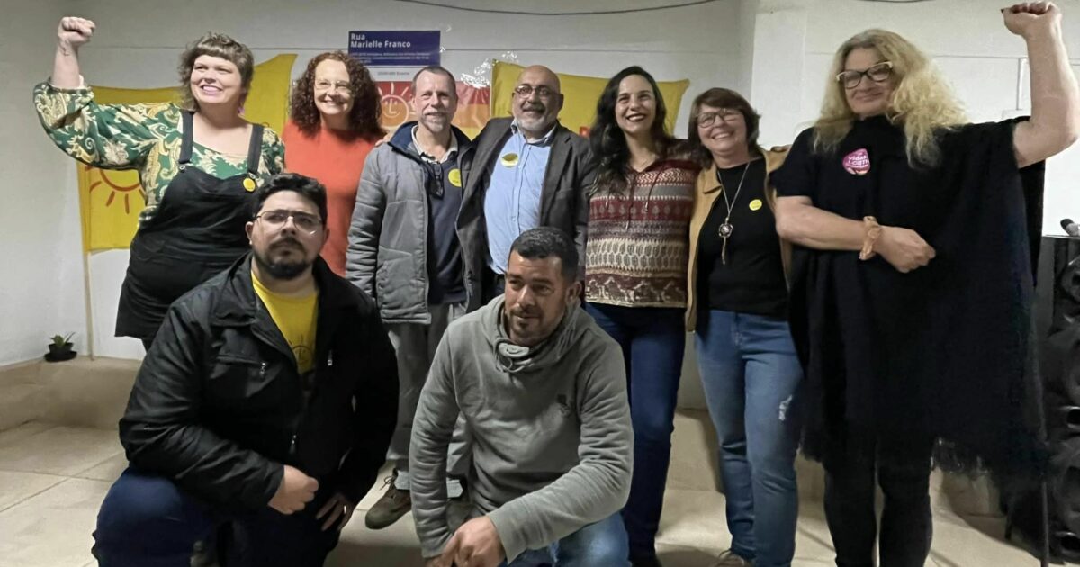 Convenção do PSOL São Leopoldo aclama candidatura de Manoel Binoni Bandeira à prefeitura