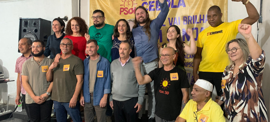 Convenção do PSOL Canoas aprova candidatura de Rodrigo Cebola e Prof. Danielle Kroeff à prefeitura