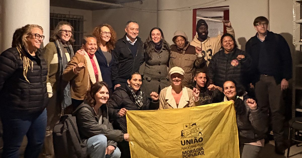 Conab se compromete com fornecimento de alimentos para cozinhas solidárias da União por Moradia Popular do RS