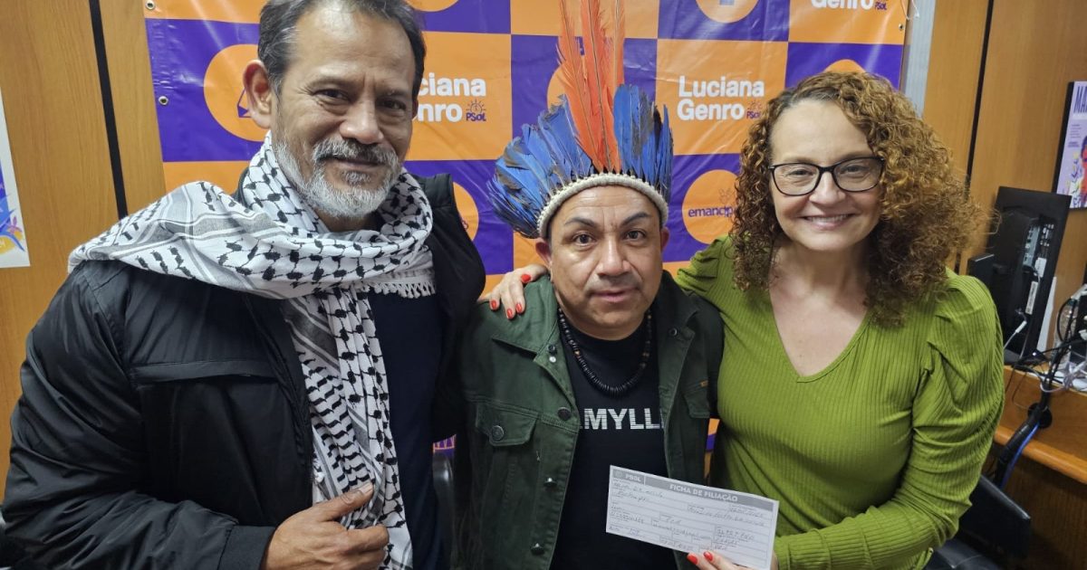 Líder Kaingang Moisés da Silva se filia ao PSOL, ampliando militância indígena no partido