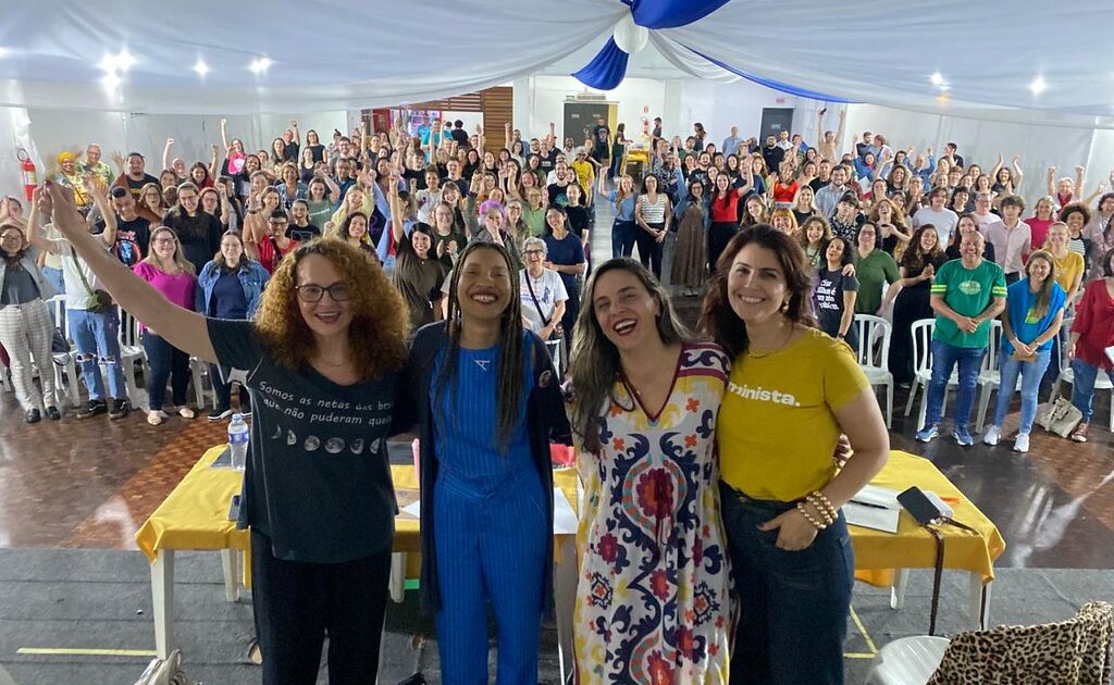 Luciana Genro e Fernanda Melchionna lideram debate feminista em Santa Maria com Manuela D’Ávila e Alice Carvalho