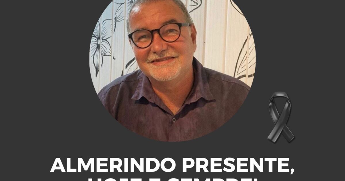 Nota de falecimento – Almerindo Cunha de Souza