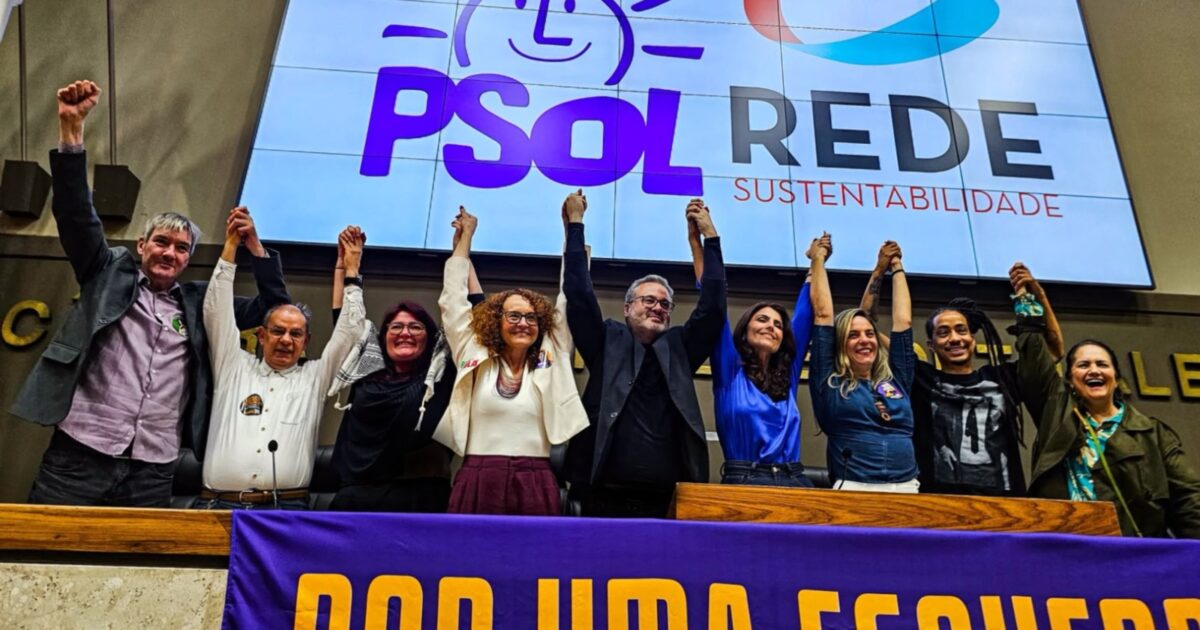 Federação PSOL-Rede oficializa candidaturas para 2026 em convenção